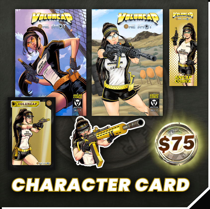 Campaign perk graphic - $20 for the Character Card perk