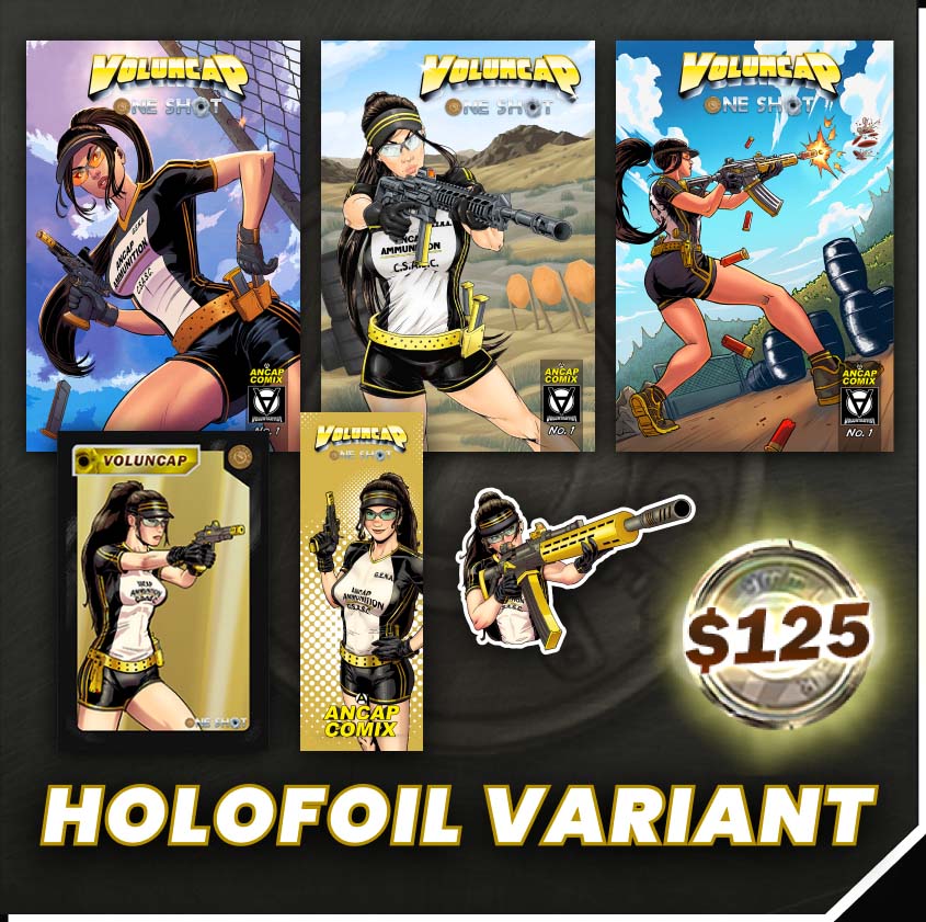 Campaign perk graphic - $125 for the Holofoil Variant perk